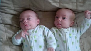My angels yesterday at 12 weeks old